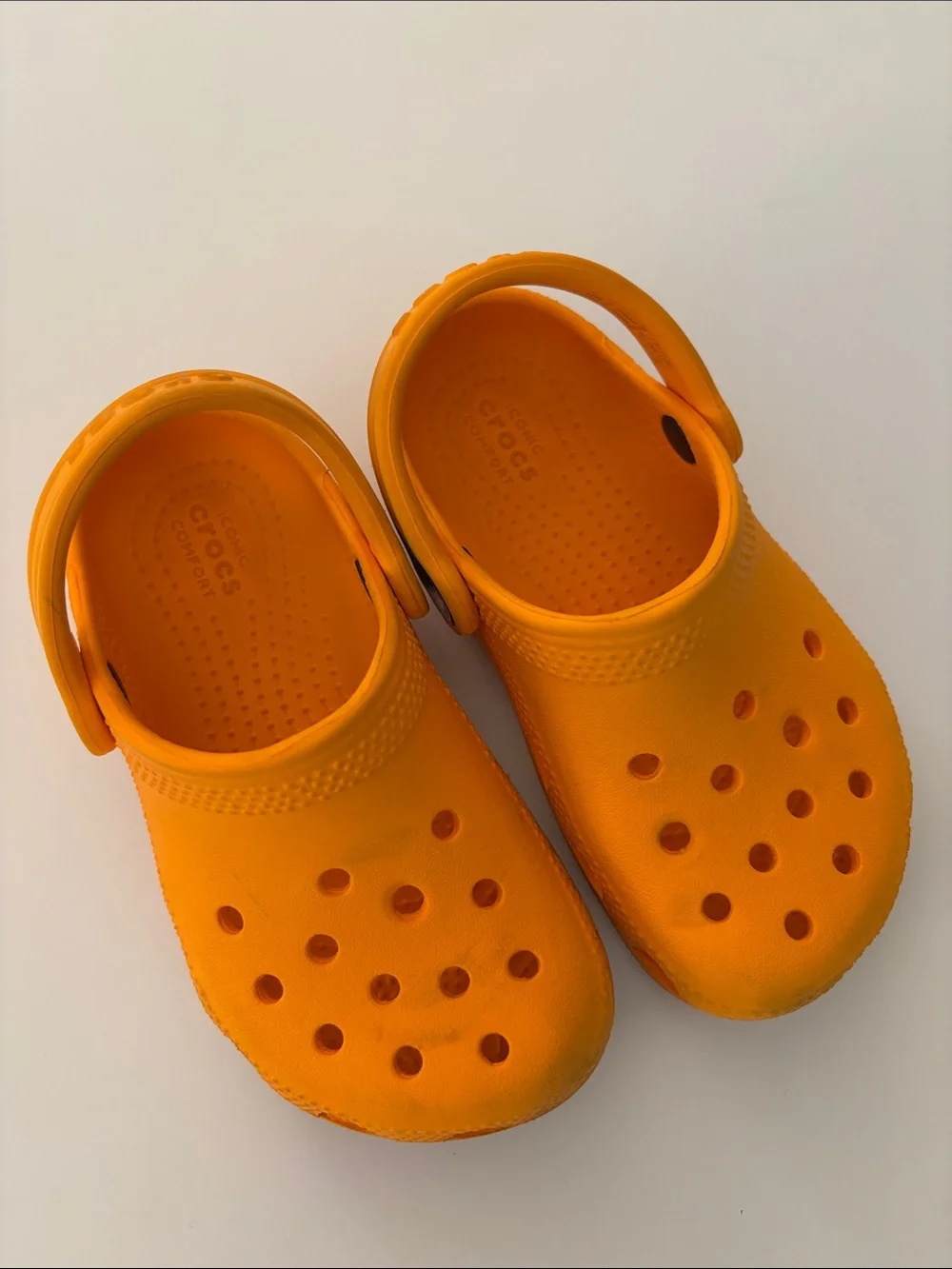 CROCS Kids Classic Clog in Orange